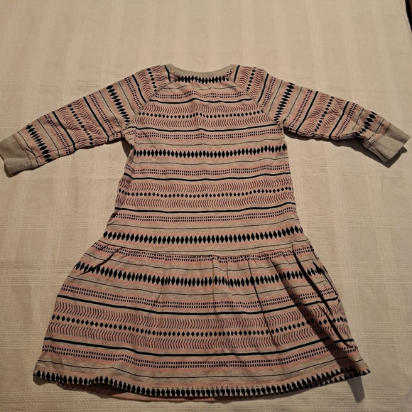 Crazy 8 girls size Large or 10/12 gray french terry tunic with pockets - Picture 1 of 7